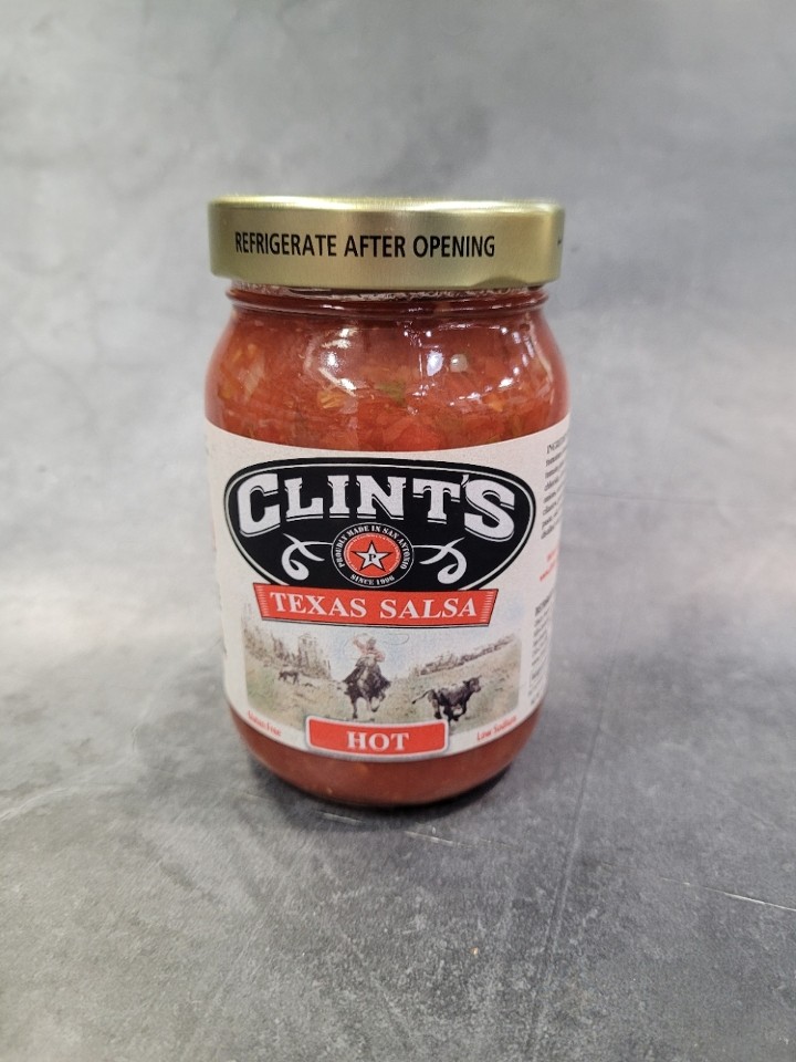 Clint's  Texas Salsa Hot