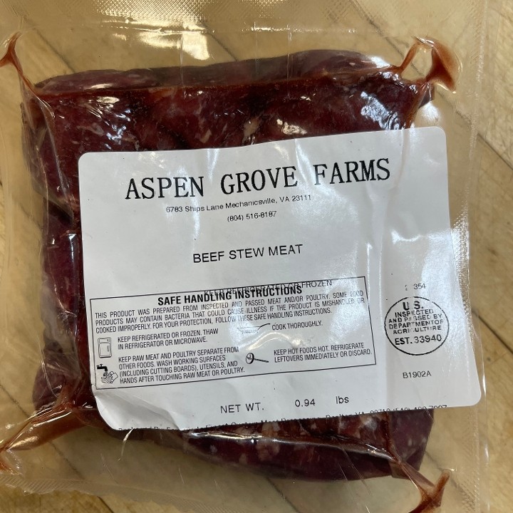 Aspen Grove Farms Beef Stew Meat