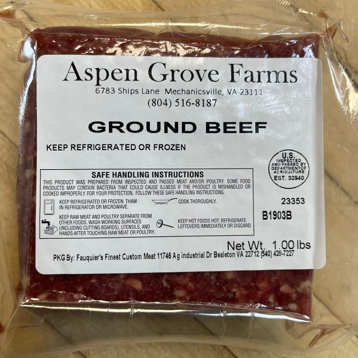 Aspen Grove Farms Ground Beef