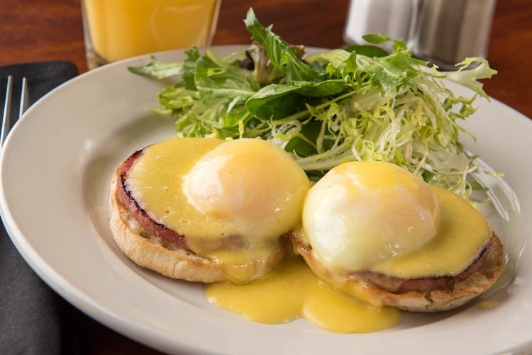 Saturday and Sunday: Eggs Benedict (available 9am-2pm)