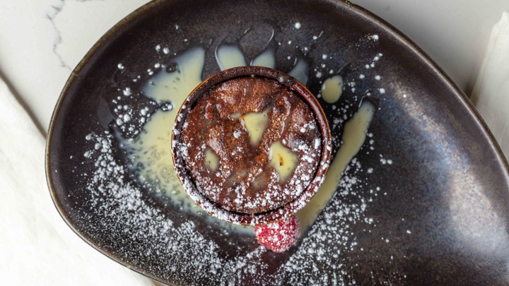 Mexican "Hot" Chocolate Lava Cake