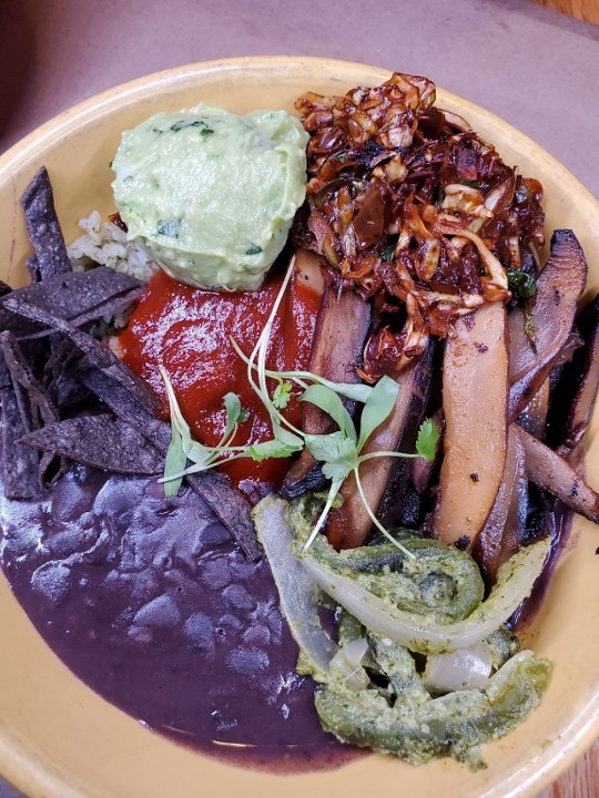 Mushroom Fajita Bowl