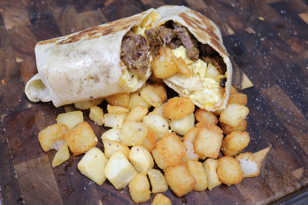 Steak, Egg, & Cheese Burrito