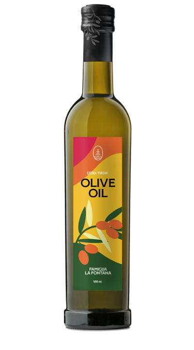 EXTRA VIRGIN OLIVE OIL BOTTLE