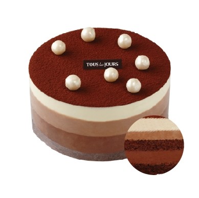 Triple Chocolate Mousse Cake #1 (6")