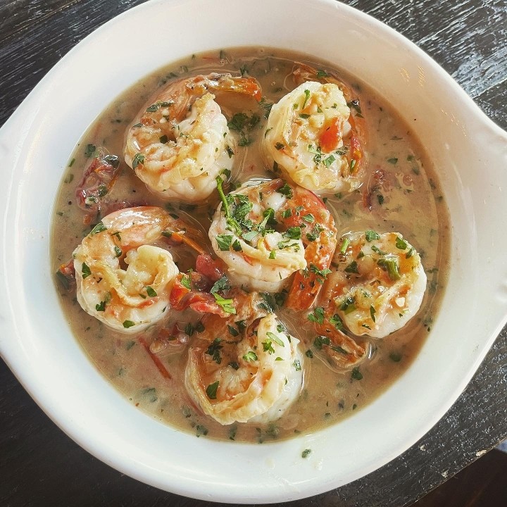 Wild Texas Gulf Shrimp in Scampi