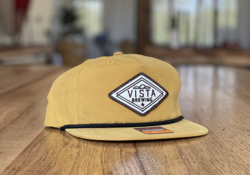 Camp Hat - Gold w/ Patch