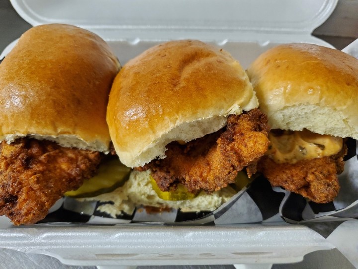 Souther Fried Chicken Sliders