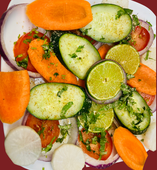 Plain Veg salad