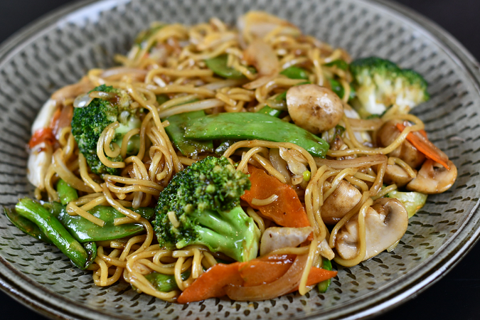 L11. Yaki Soba (thin noodles)