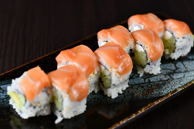 R46.Orange Dragon Roll (raw)