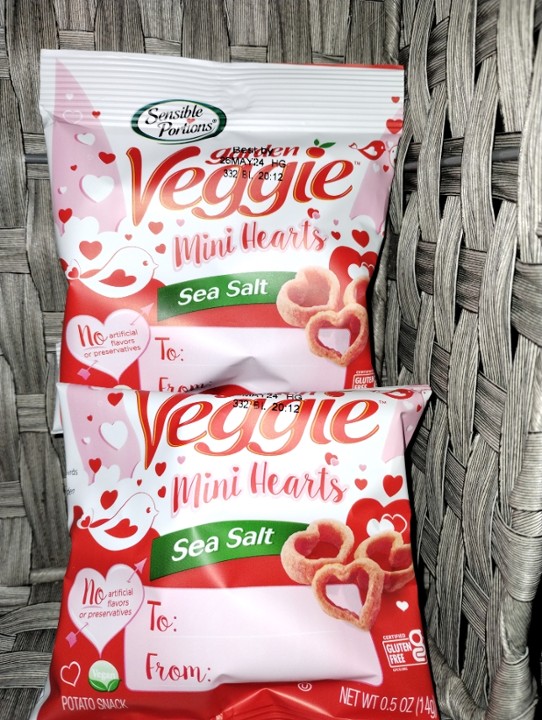 Valentine's Mini Veggie Straws (Gluten-free)