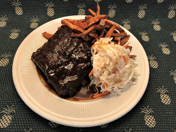 BBQ BACK RIBS DINNER