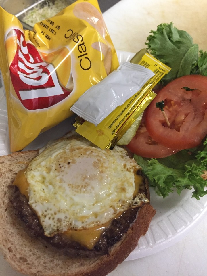 Daily Specl#1 - Steakburger 'n Egg