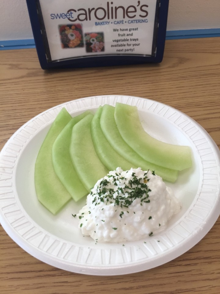 Daily Specl#2 - Honey Dew Melon  with Cottage Cheese
