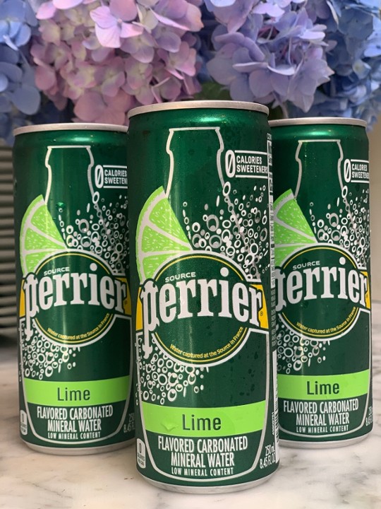 Perrier Lime Can