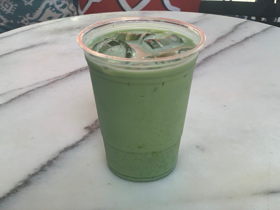 Iced Matcha Green Tea Latte - 16 oz