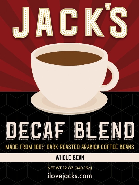 Jack's Decaf Coffee Beans