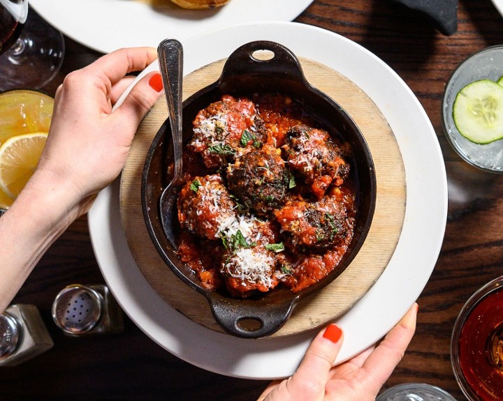 LAMB AND BEEF MEATBALLS