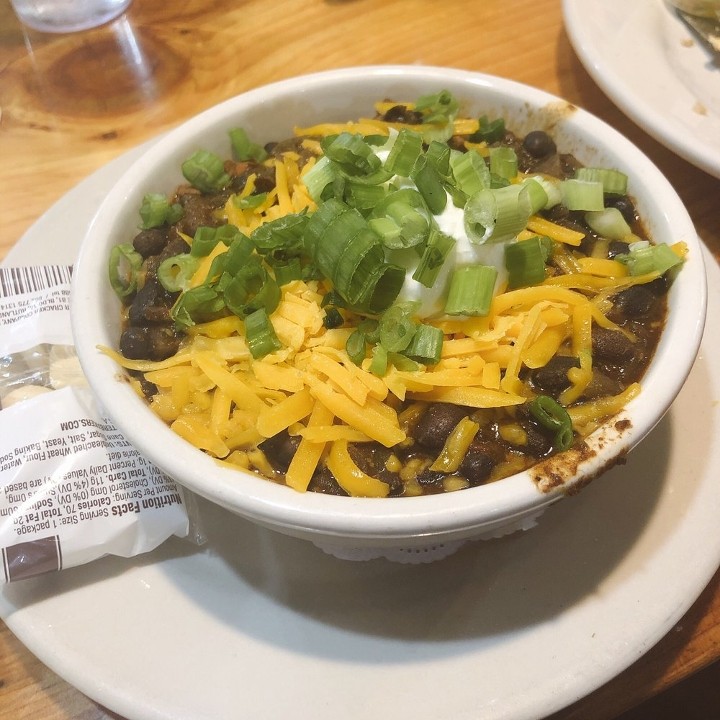 Black Bean Chicken Chili - Bowl