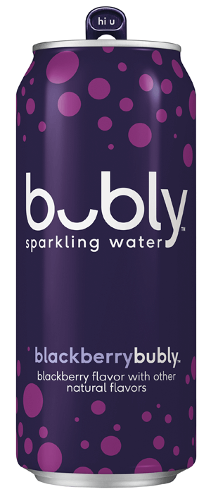 Bubbly Sparkling Water 16 oz blackberry