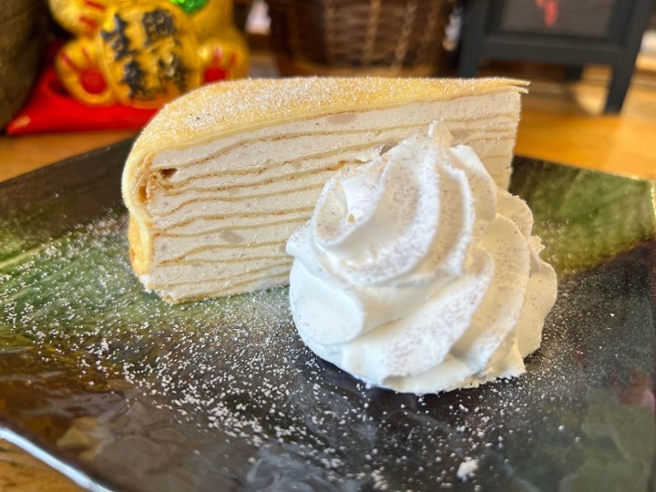Taro Mille Crepe Cake