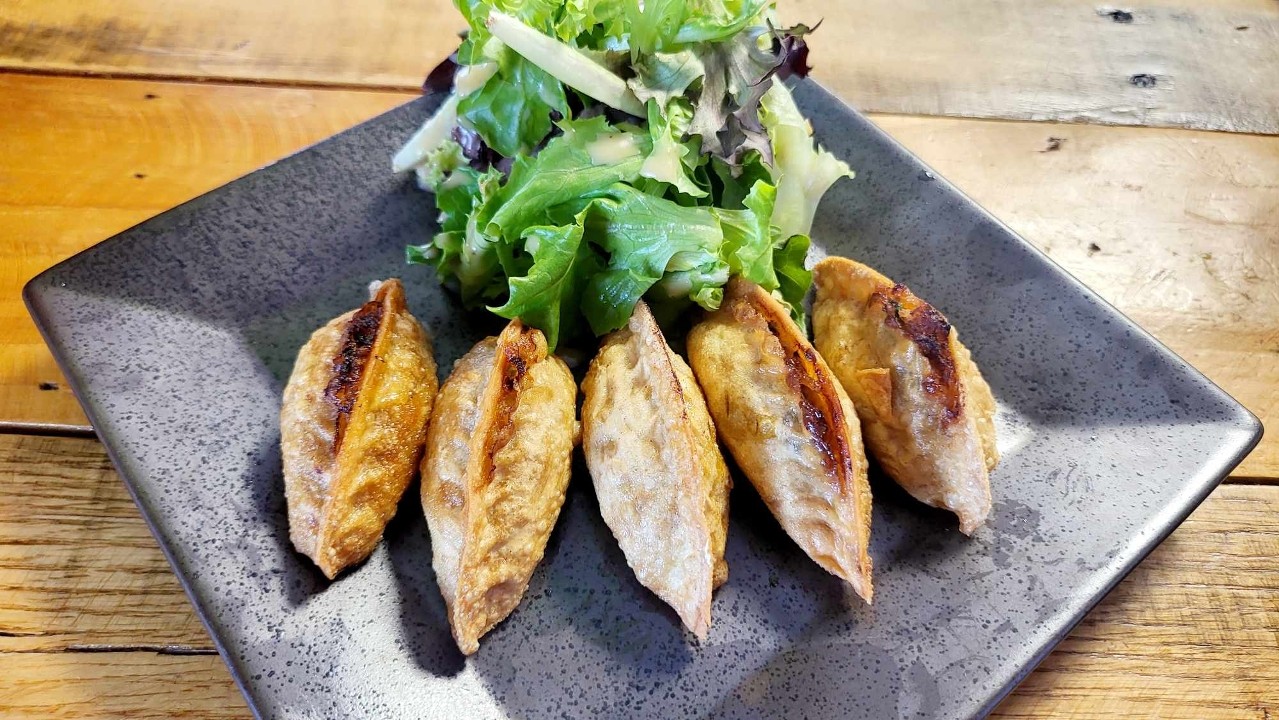 Deep Fried Hot & Spicy Octopus Korean Dumplings