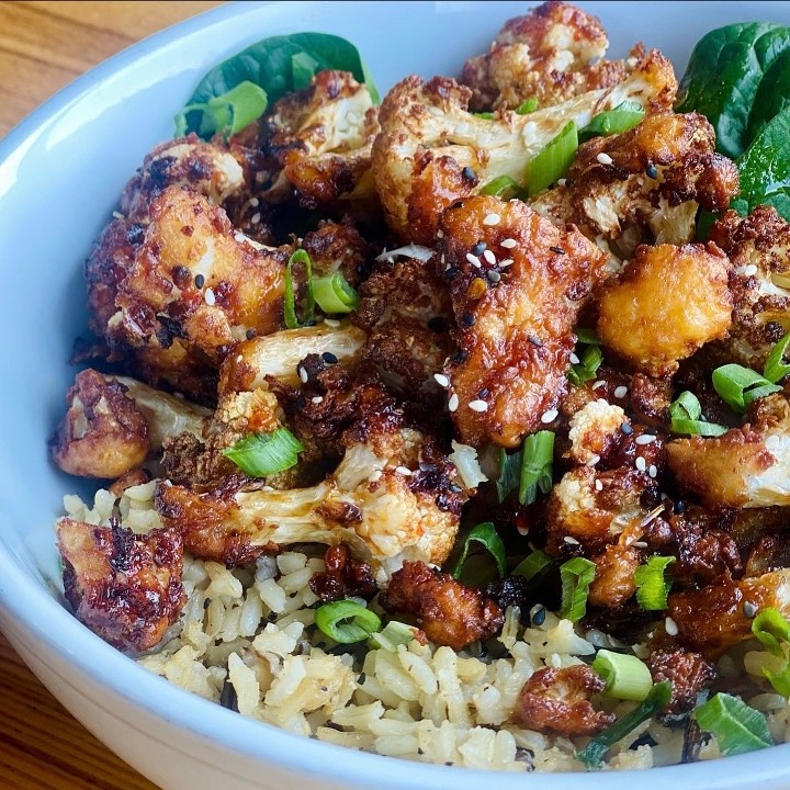 General Tso's Cauliflower Bowl