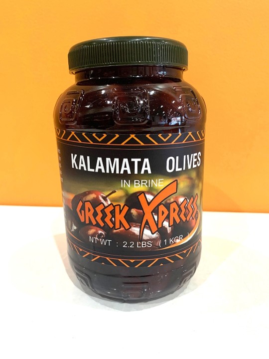 1 Kilo Jar GX Kalamata Olives