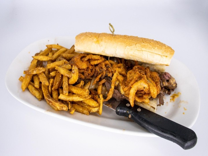 Smoked Tri Tip Philly