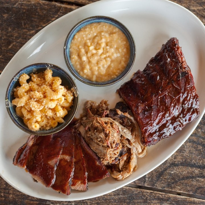 Ribs and Two Meat Combo