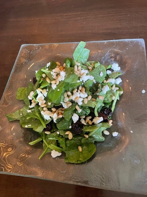 Family Style Spinach & Dried Cherry Salad