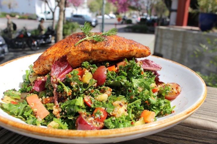 Blackened Salmon Salad