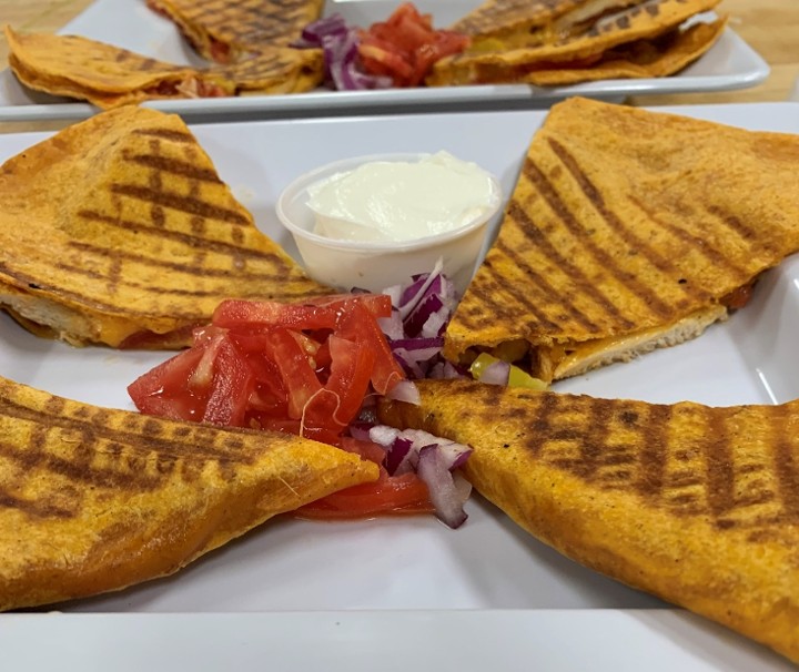 Organic Chicken Quesadilla (Tijuana Style)