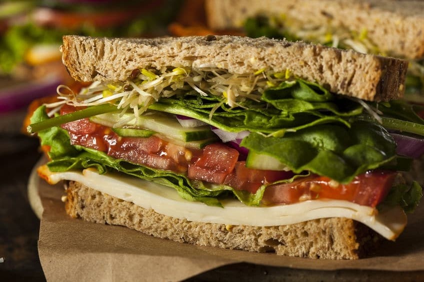 Build Your Own Veggie Sandwich
