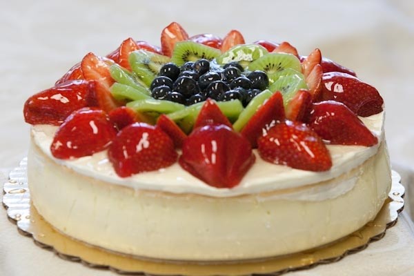 6"  Fruit Cheesecake