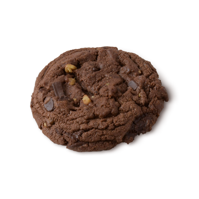 Fudge Nut Brownie Cookie