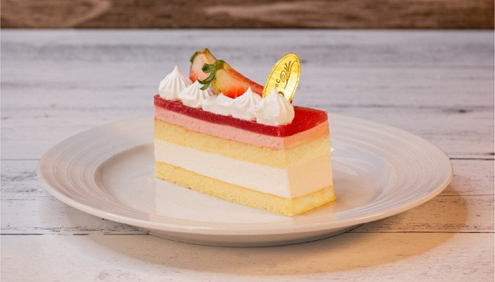 Strawberry Mousse | Slice