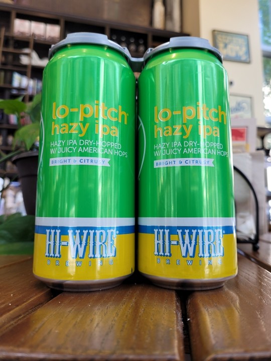 Hi-Wire Lo-Pitch Hazy IPA - 6 Pack Tall