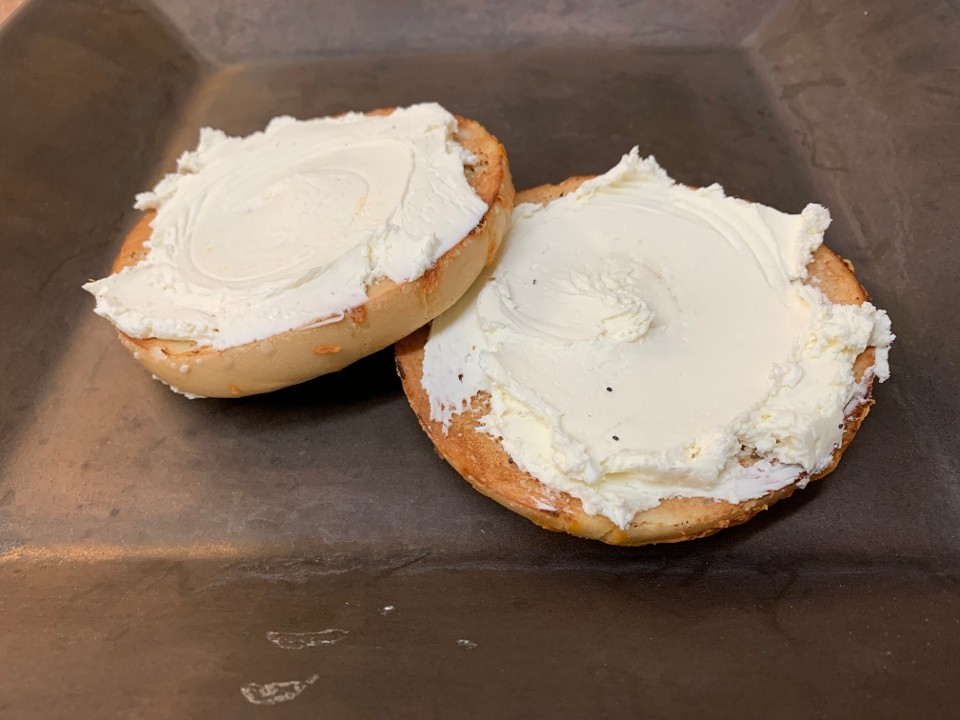 Toasted Bagel with Spread