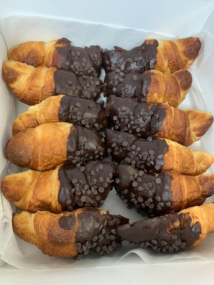 Chocolate Dipped Croissant