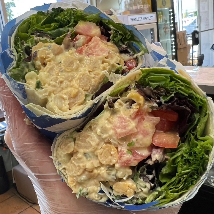 Chickpea Salad Wrap