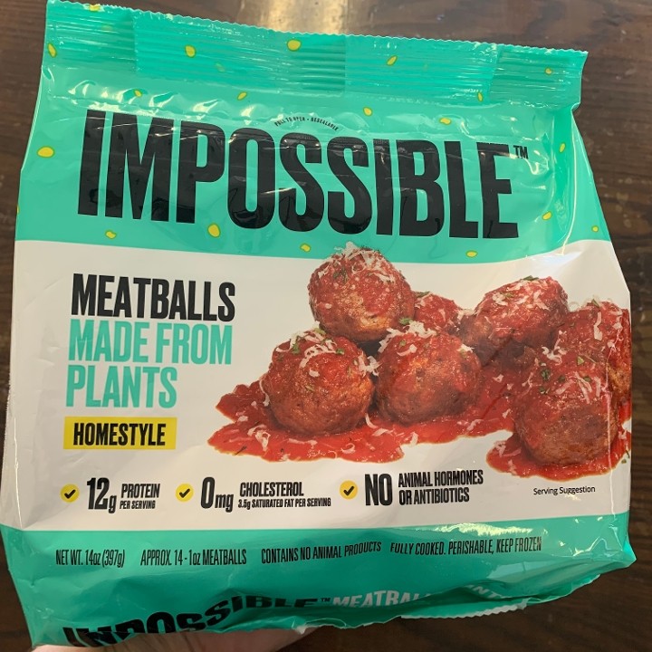 Impossible Meatballs