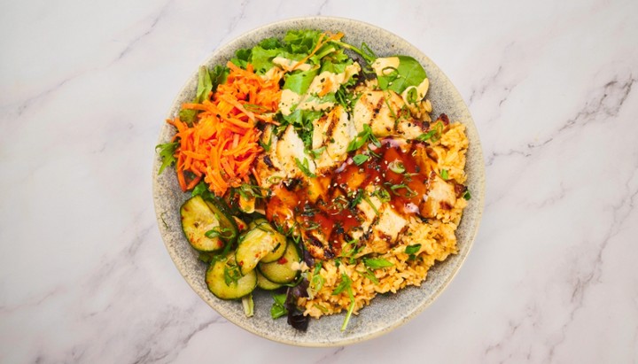 Korean BBQ Chicken Bowl