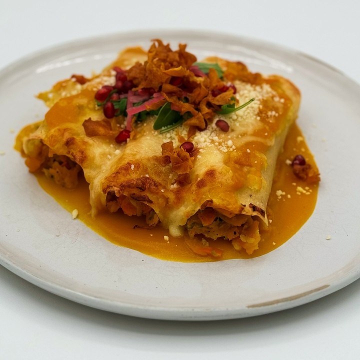 Heirloom Roasted Squash Enchiladas