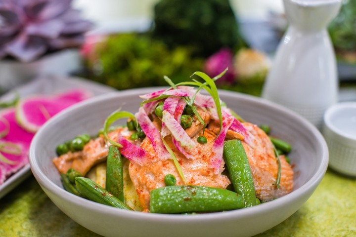 Salmon Donburi