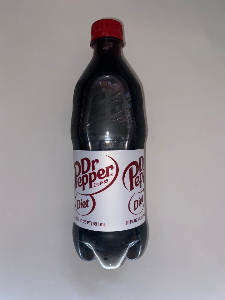 Bottle Soda: Diet Dr Pepper