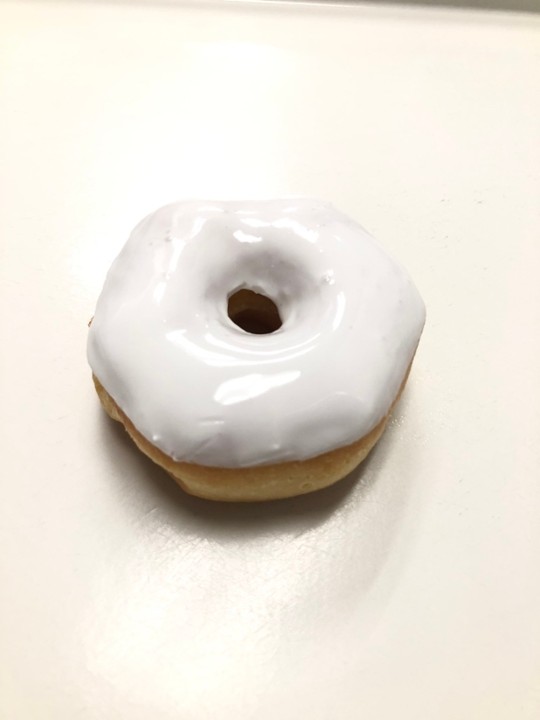 White Icing Donut
