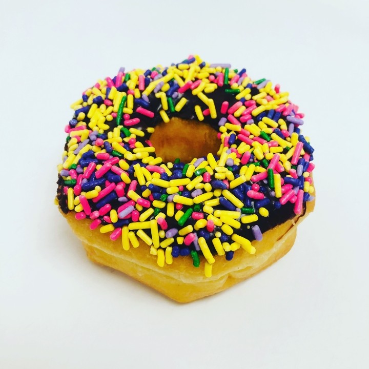 Chocolate w/ Sprinkles Donut