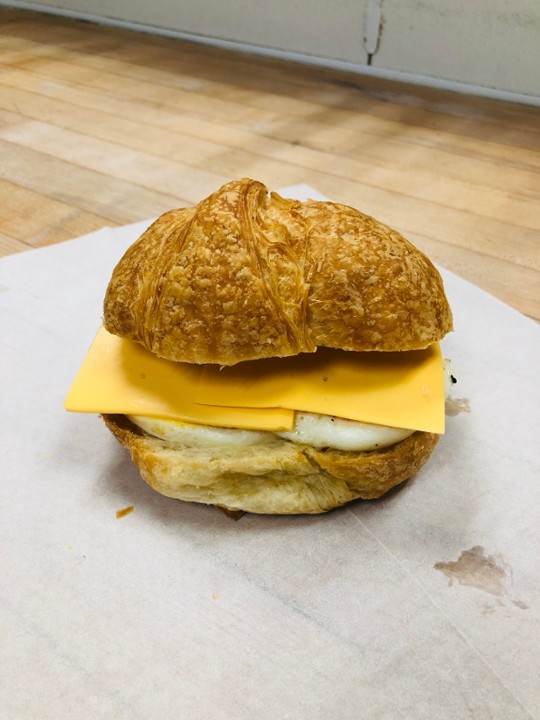 Egg & Cheese Croissant Sandwich